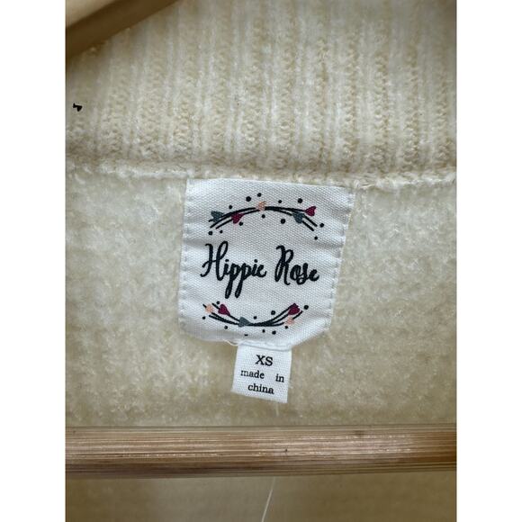NWT Hippie Rose Winter Cloud Knit Crew Neck Long Sleeve Sweater Womens Size XS - Picture 6 of 8